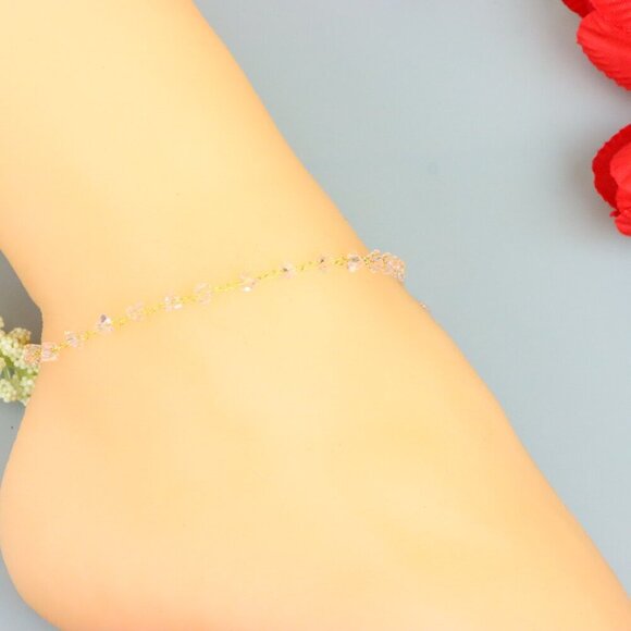 Handmade Anklet – A Stylish Choice for Women, Thoughtful Gift Idea, EVCH1382 - Picture 3 of 12